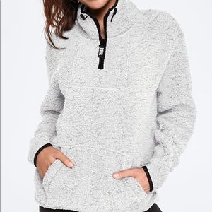 Victoria’s Secret PINK Sherpa Quarter-Zip